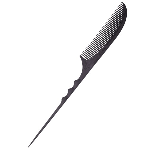 [Primp Final comb] 프로페셔널 카본 꼬리빗 PP-801CF 다크 그레이(Dark Gray) 223mm